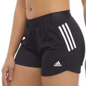 New with tags adidas 3-Stripe Knit women’s Shorts size XL